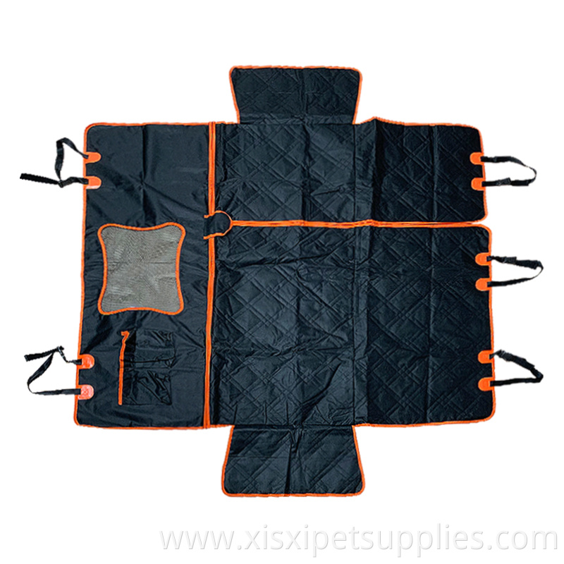 Amazon hot sale 4-in-1 Dog Car Seat Cover high quality durable pet car seat cover waterproof